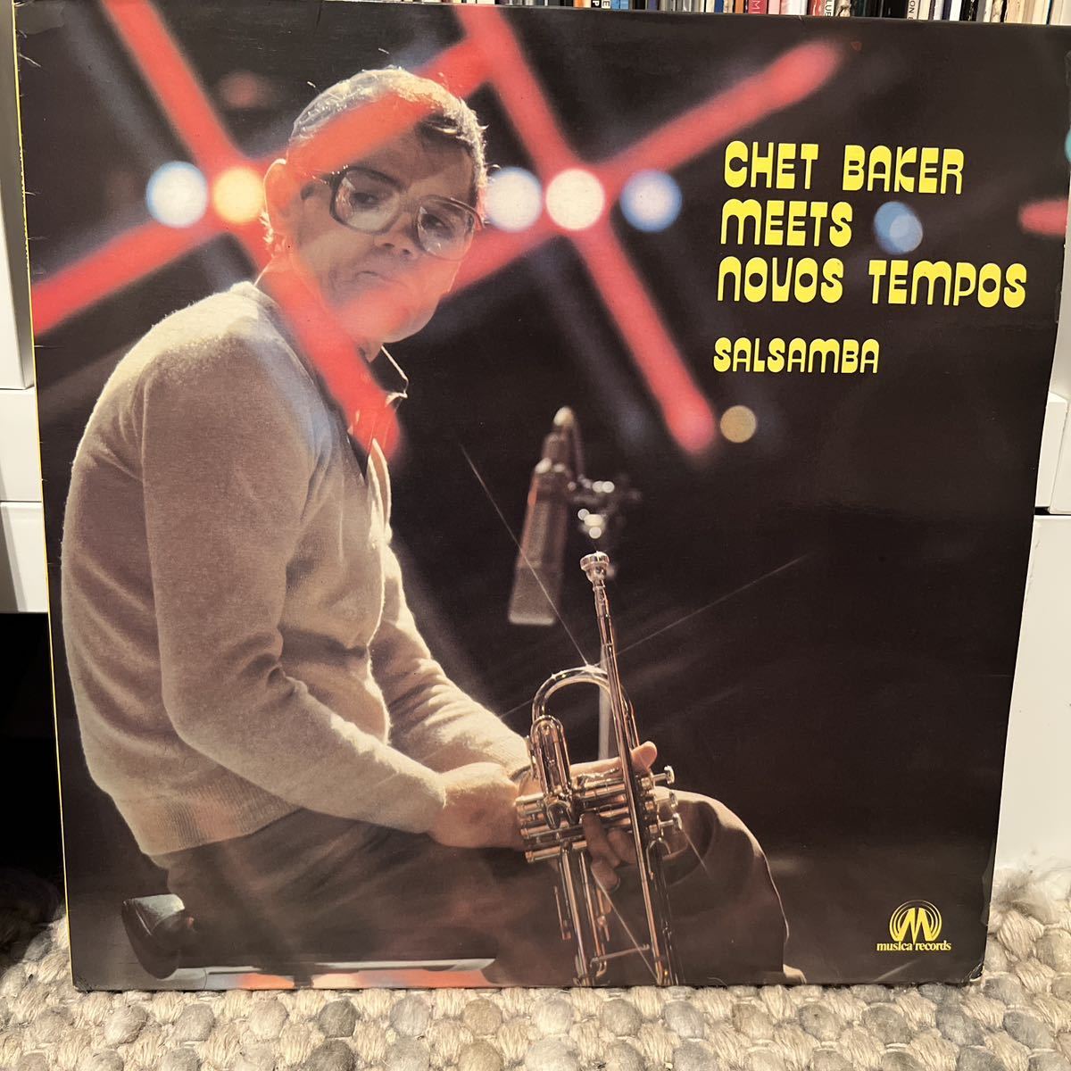 フランスオリジナル chet baker salsamba チェットベイカー LPレコード