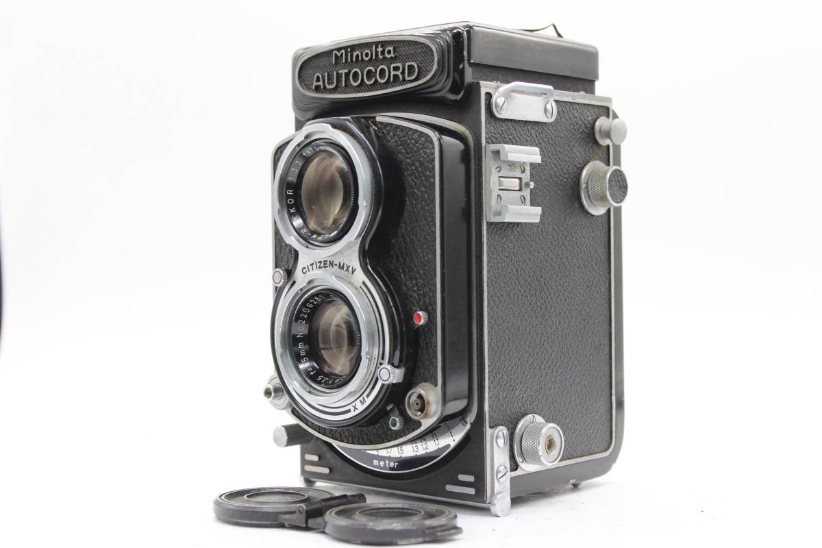MINOLTA AUTOCORD ROKKOR 75mm F3.5 ミノルタ オートコード
