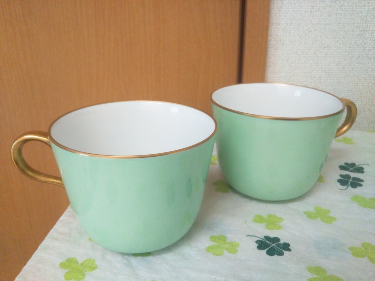 ノリタケ食器公式 モーニング碗皿 色蒔き 大倉陶園 大倉陶園］色蒔き 