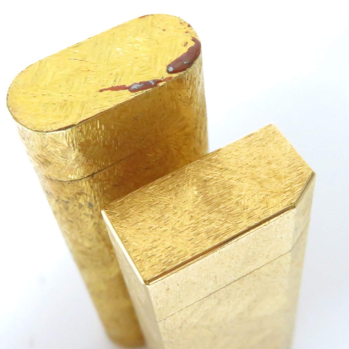 1円～ おたからや☆se286 ライター Cartier カルティエ まとめて ガスライター オーバル/五角/ゴールド 着火未確認 喫煙具 Cartier | Santos