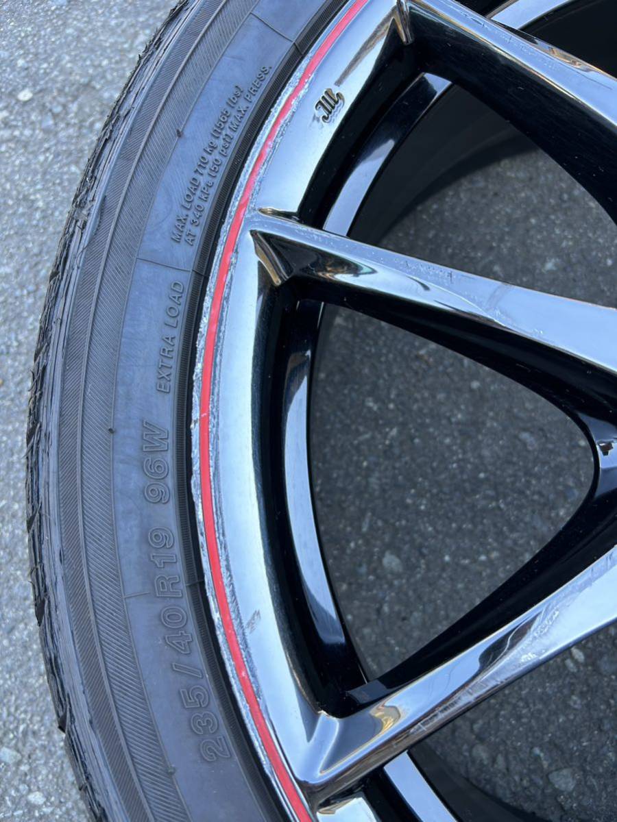 マークx g's 19インチ 鍛造 純正ホイール スタッドレス アイス マーク