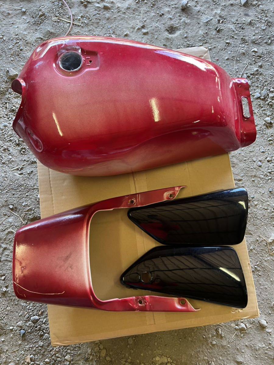 XJ400 XJ550 外装セット タンク内 錆取り後コーティング タンク サイド