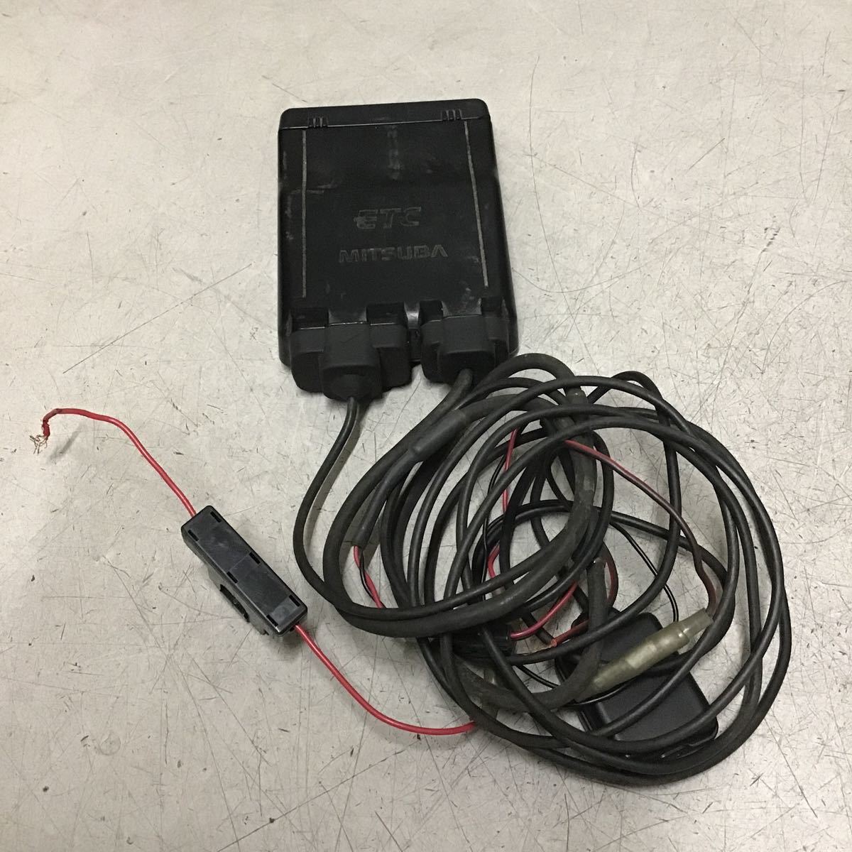 AA05-5 MSC-BE51 ミツバ アンテナ分離型 バイク用 二輪車用 ETC 車載器