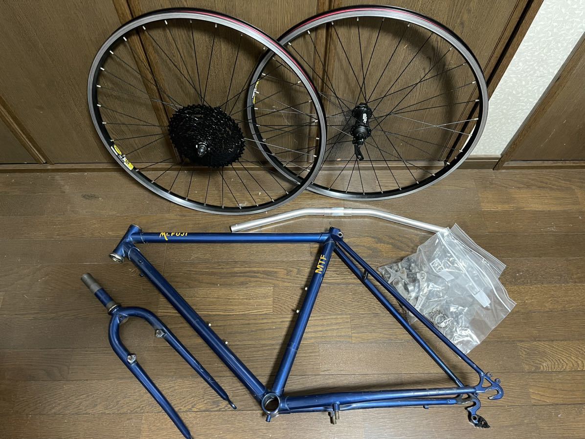 【ジャンク】mt.FUJI MTF old MTB フジ マウンテンバイク　ホリゾンタル　パーツ