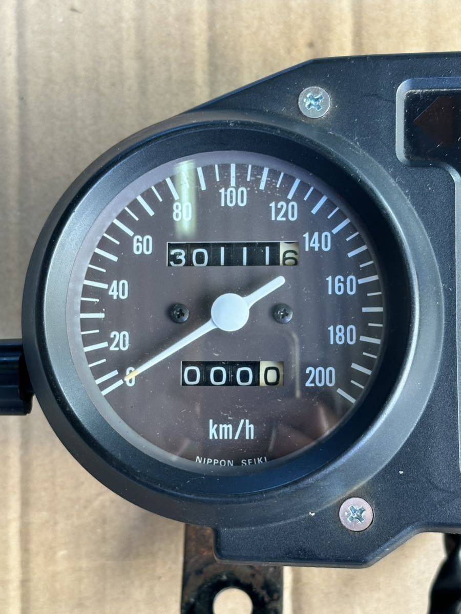 GSX250E スピードメーター タコメーター 当時物 GSX250E GSX400E ザリ