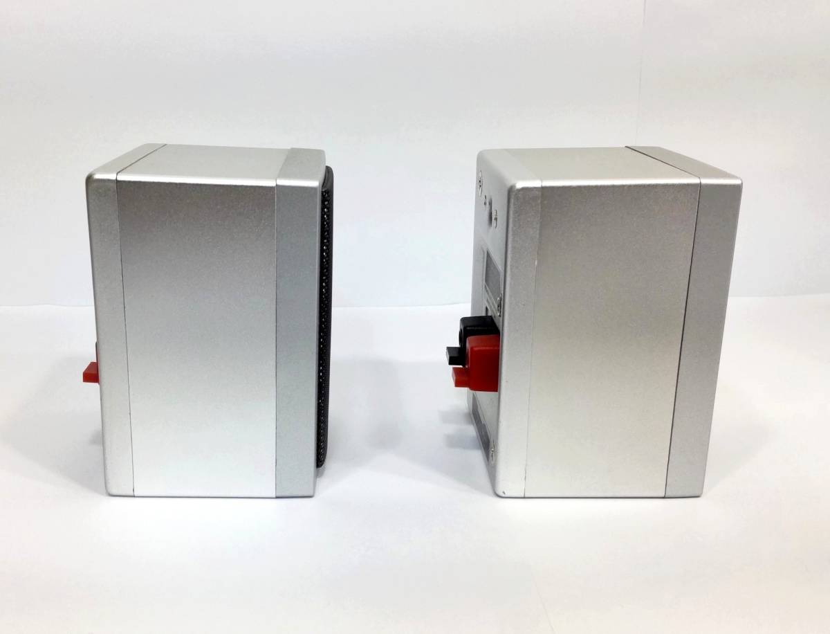 中古 ジャンク 片方故障 スピーカー Hitachi 「Lo-D HS-01」 高さ9cm