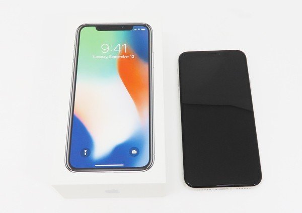◇ジャンク【au/Apple】iPhone X 256GB SIMロック解除済 MQC22J/A