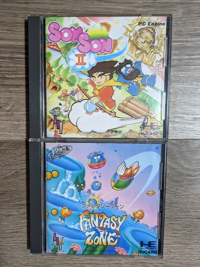全2本 ソンソンⅡ ファンタジーゾーン SONSON FANTASY ZONE PCエンジン