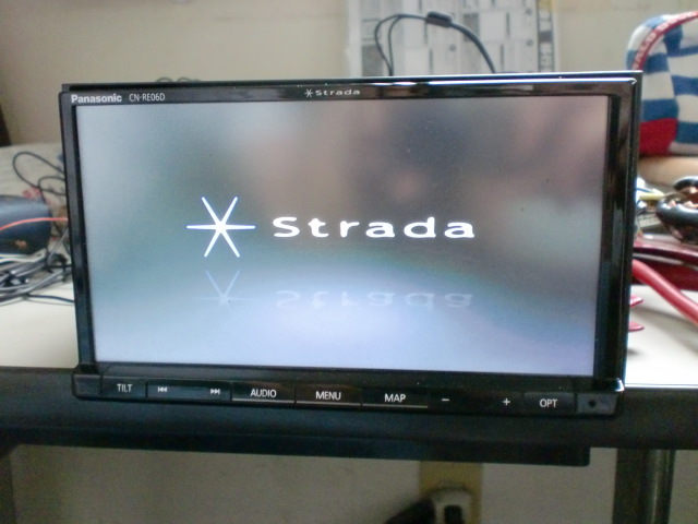 Panasonic Strada CN-RE06D メモリーナビ 地図データ2019年 中古品