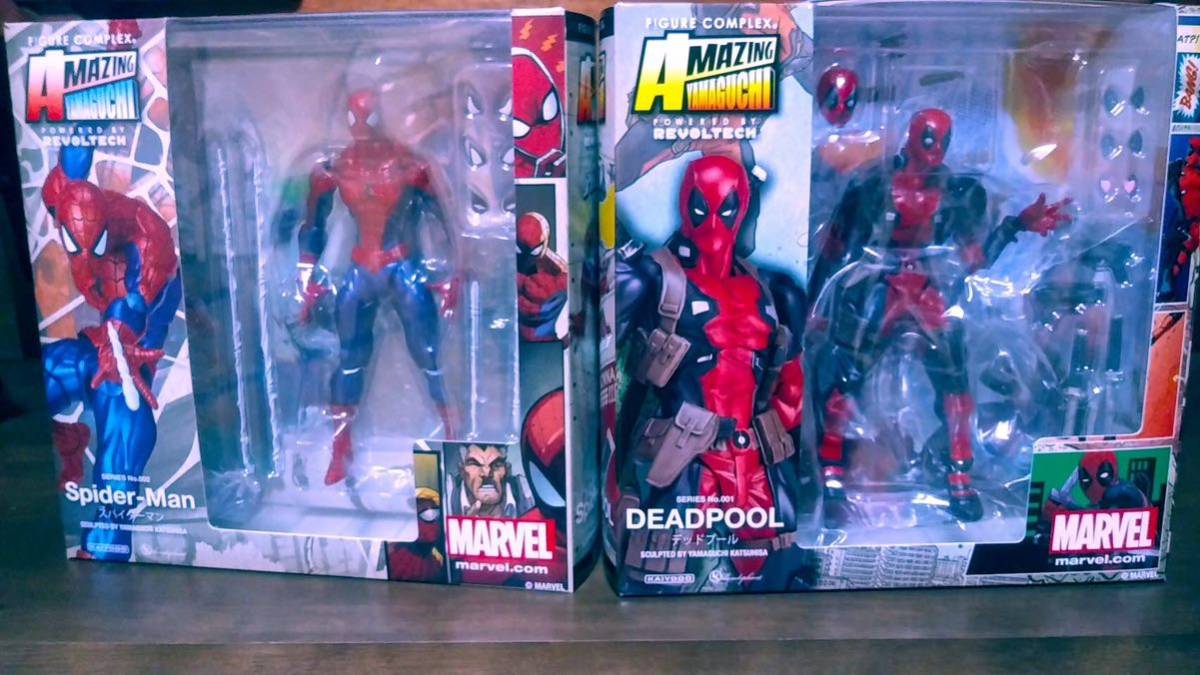 リボルテック アメイジング・ヤマグチ スパイダーマン 海洋堂 シンビ 