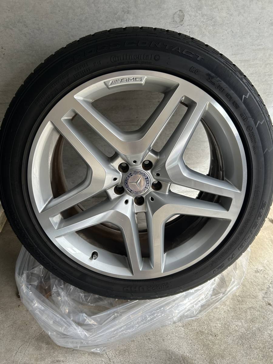 ベンツ純正ホイール GLS X166 AMG純正 21×10J 112 ET46 ベンツ X166 GL GLS 純正 AMG アルミホイール 中古品 10J 21インチ