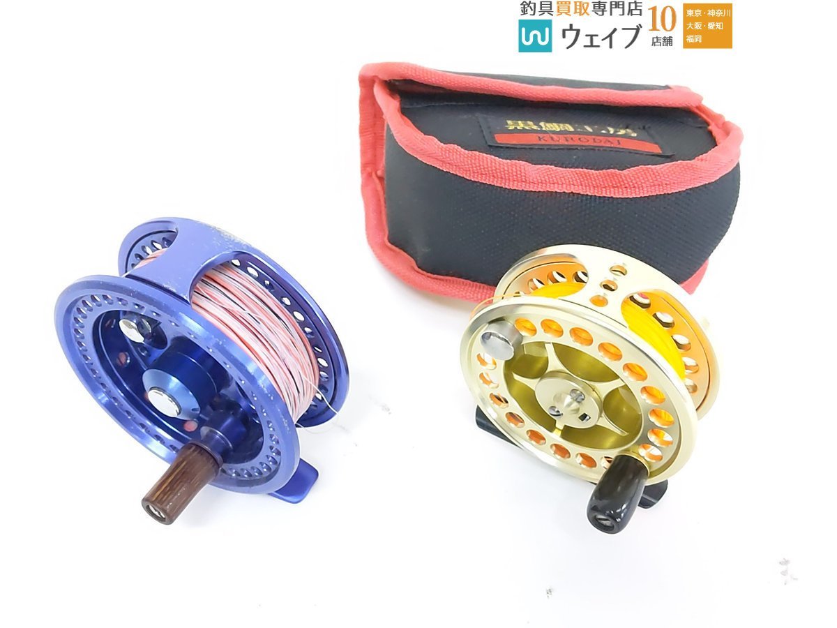 黒鯛工房 ブラッキー 6616NBD-AG ・シマノ 鱗夕彩 エスプラティ67 計2点 チヌ 落とし込み リール セット