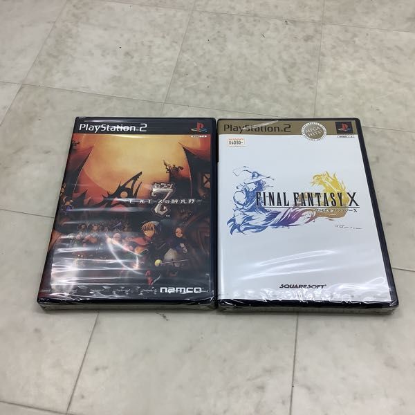 1円〜 未開封 PlayStation 2 ソフト ファイナルファンタジーX、7（セブン） モールモースの騎兵隊、the Best ICO イコ