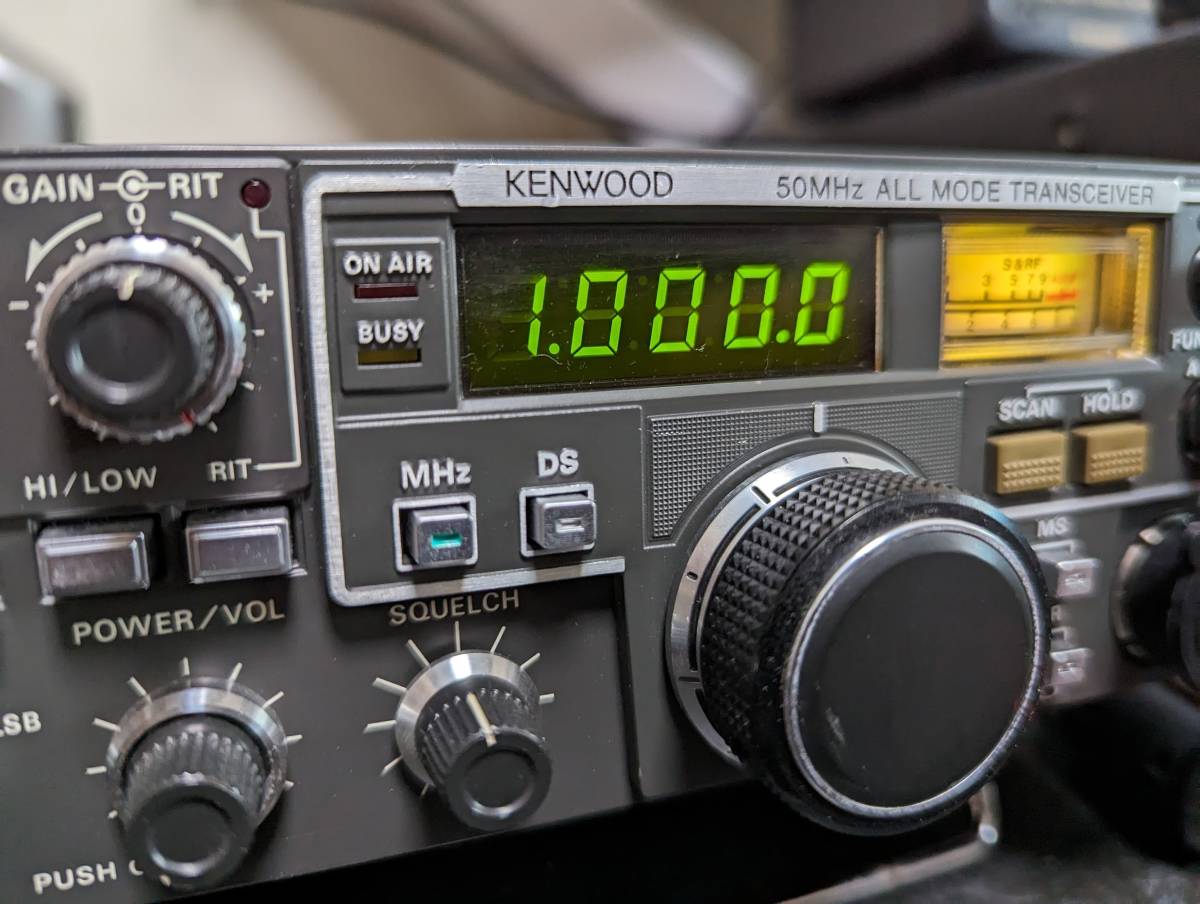 TR-9300 TRIO KENWOOD 良品 ファイナル交換 メンテナンス済 : ＫＡ－９３００． ＫＥＮＷＯＯＤ JHGのブログ ３台目修理 調整 サービスマニュアル レストア済み 50MHｚオールモード r&frasl;vintageaudio