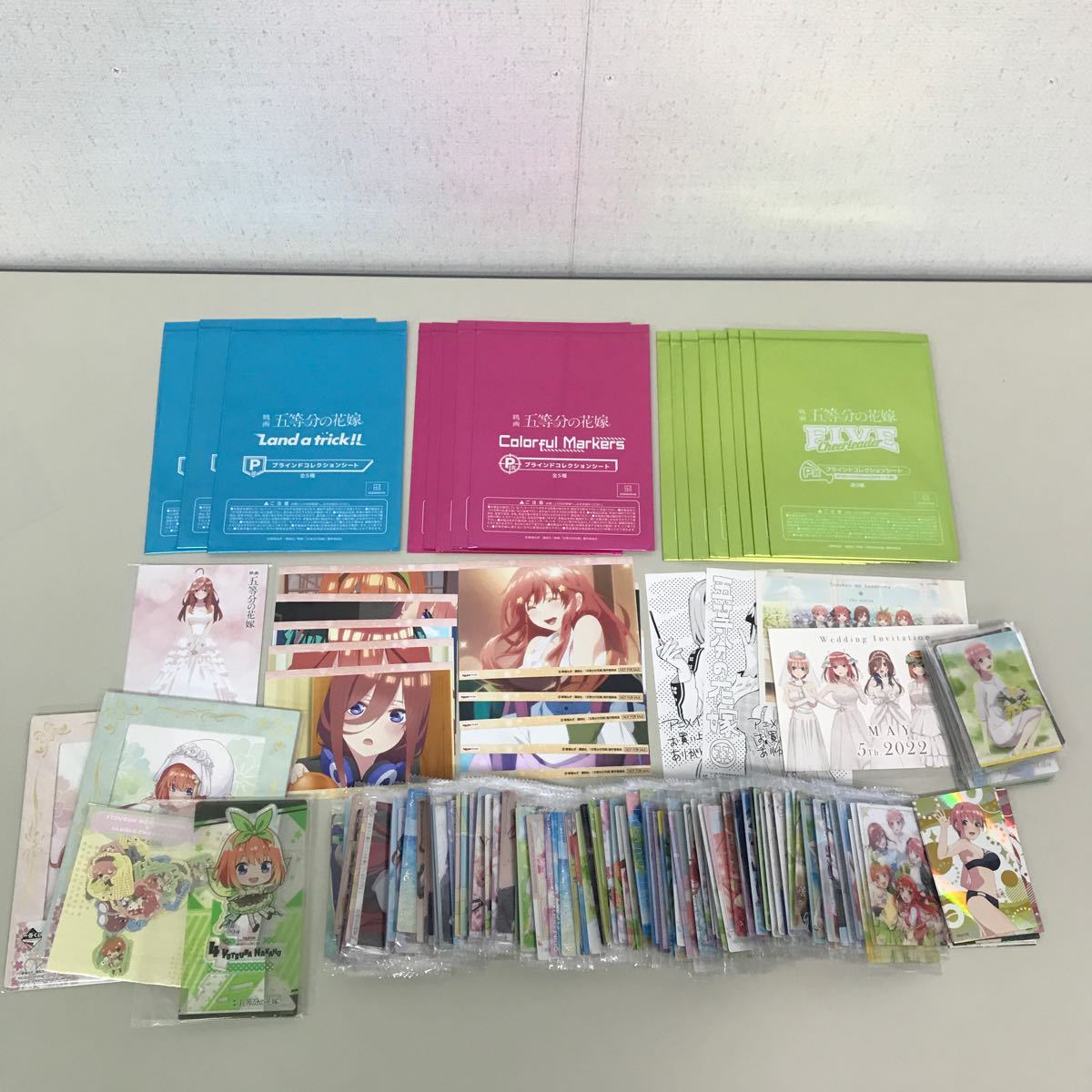 五等分の花嫁 ウエハースカード SP メタリックカード ブロマイド