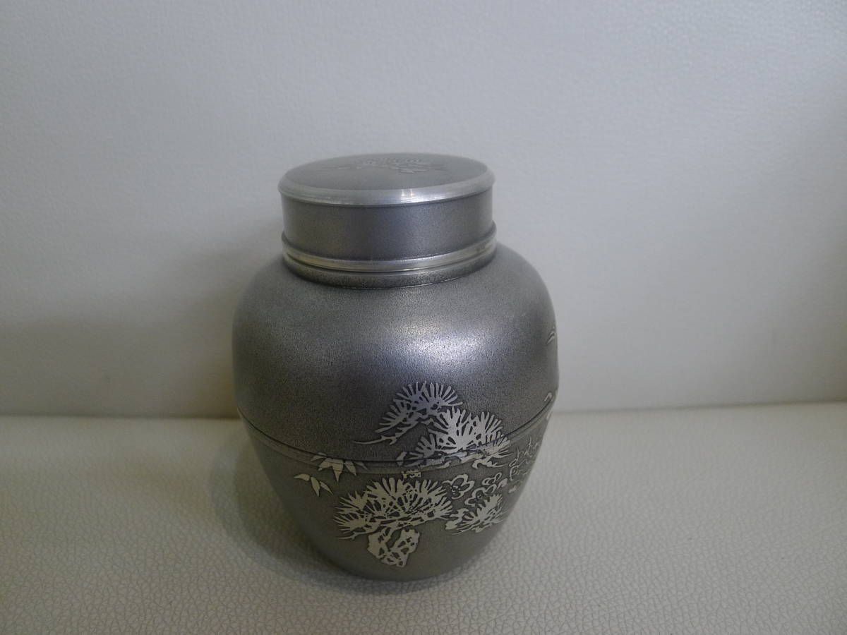 HOT，送料無料 工芸品祭 さつま岩切 正錫 茶筒 自宅長期保管品 記念品 アンティーク 骨董品 茶器 和食器(錫製)｜売買されたオークション情報、yahooの商品情報をアーカイブ公開 - オークファン 錫製