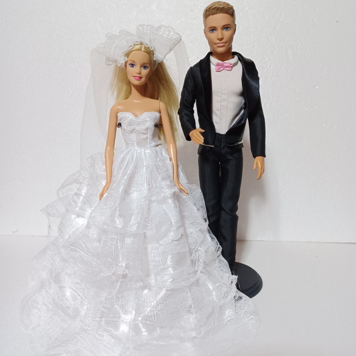 Barbie KEN ウェディング ドレス 人形ペア バービー ケン マテル 