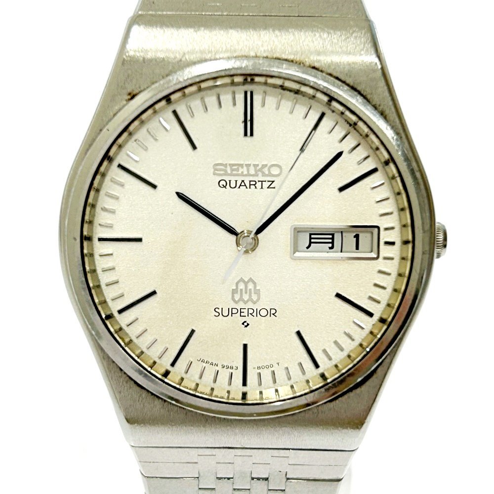 1円スタート】SEIKO セイコー 9983-8000 SUPERIOR スーペリア SS 