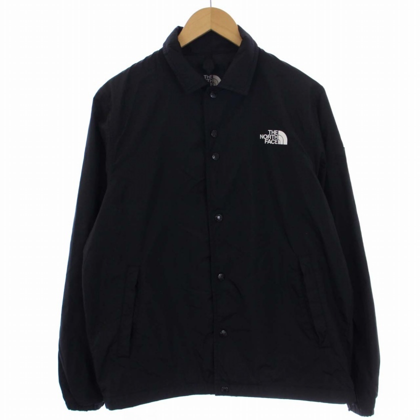 ザノースフェイス THE NORTH FACE The Coach Jacket コーチジャケット ロゴ ナイロン M 黒 ブラック NP71930 /BM メンズ