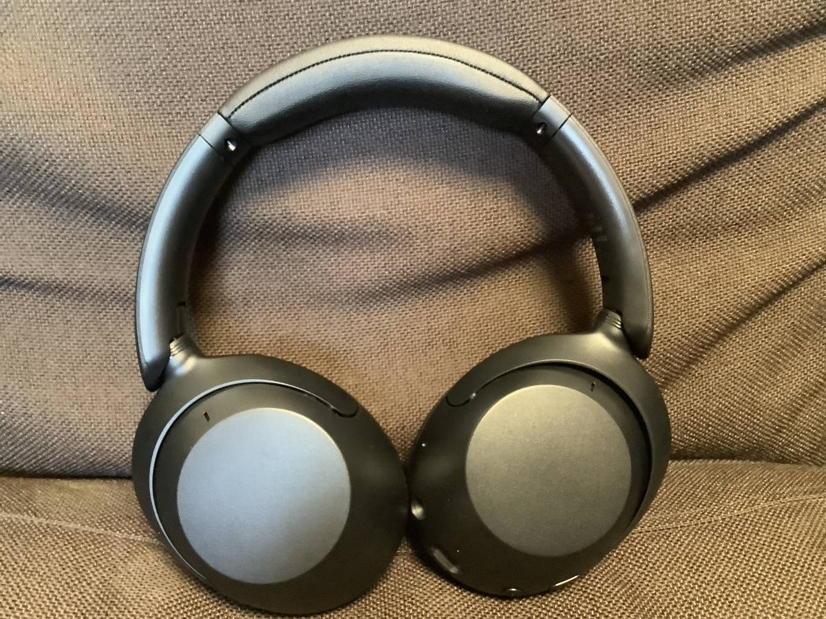 ほぼ新品 SONY ヘッドホン WH-XB910N 低重音 ブラック ワイヤレス