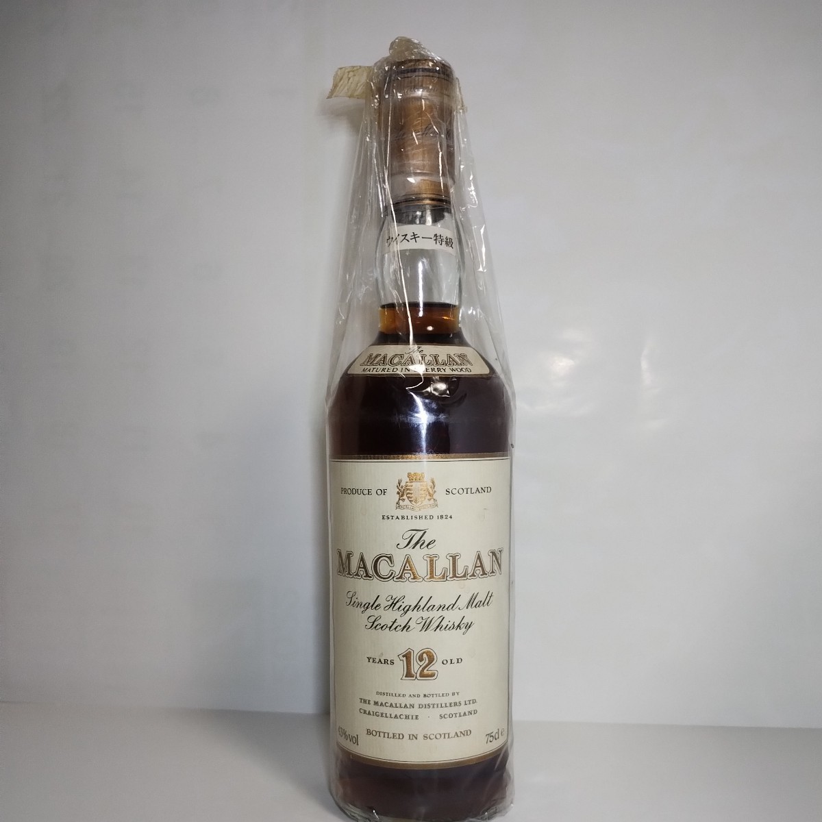 12年 シングルモルト - マッカラン MACALLAN マッカラン12年 旧ボトル 