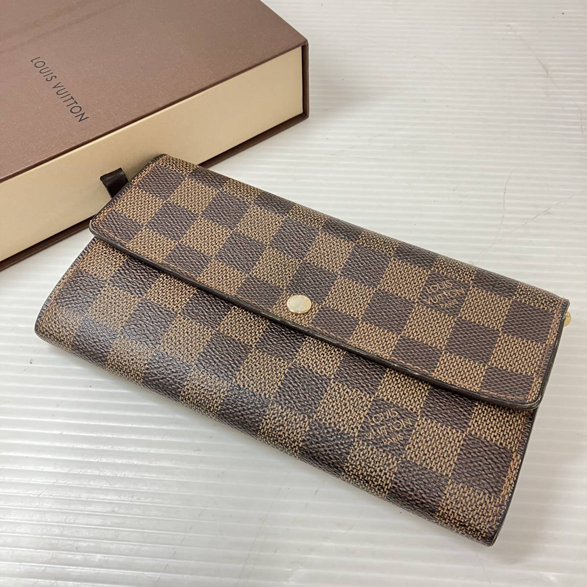 231048-001 LOUIS VUITTON ルイヴィトン ダミエ N61734 ポルトフォイユ 