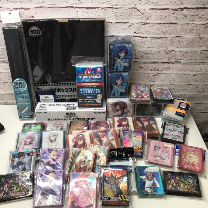 カードサプライ 大量 スリーブ デッキケース 遊戯王 闇遊戯 海馬瀬人 