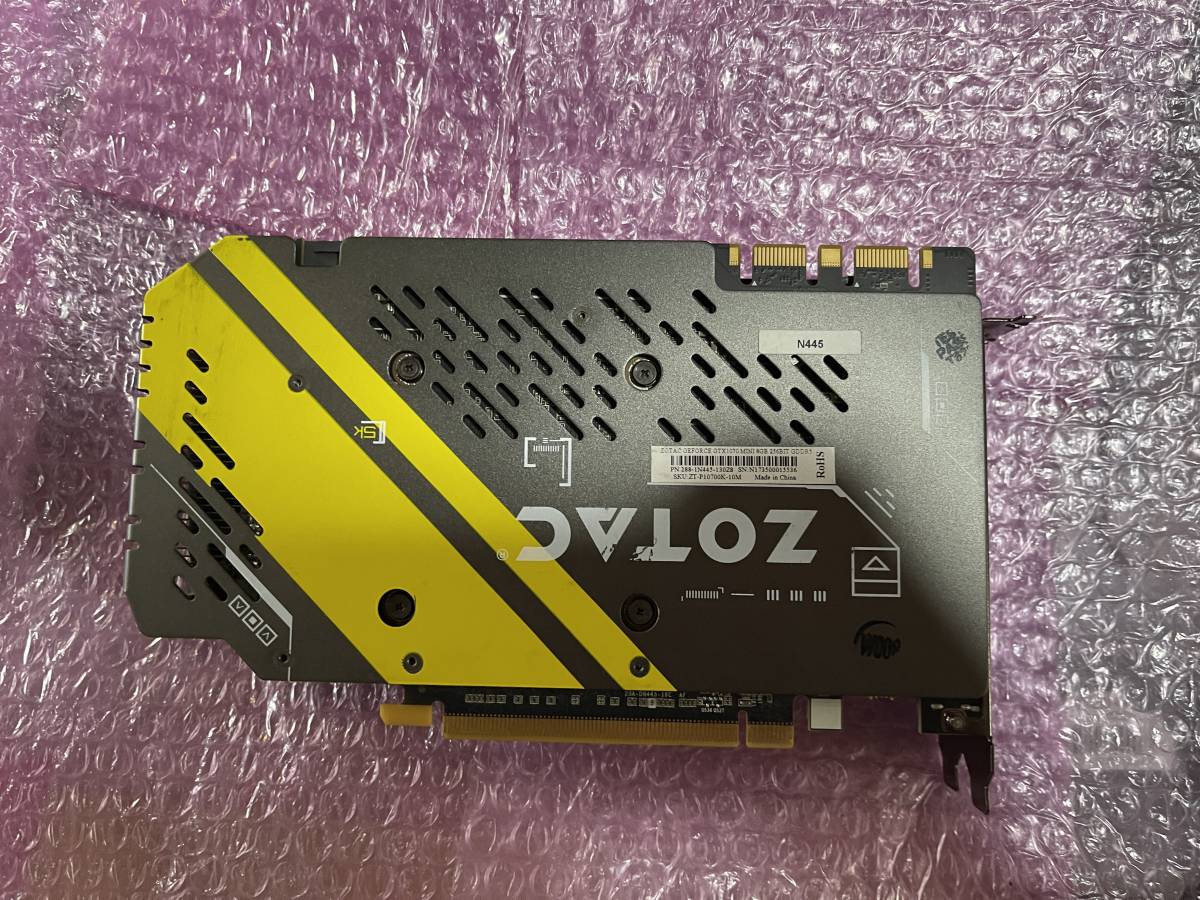 ZOTAC GeForce GTX 1070 Mini 8GB/動作確認済み
