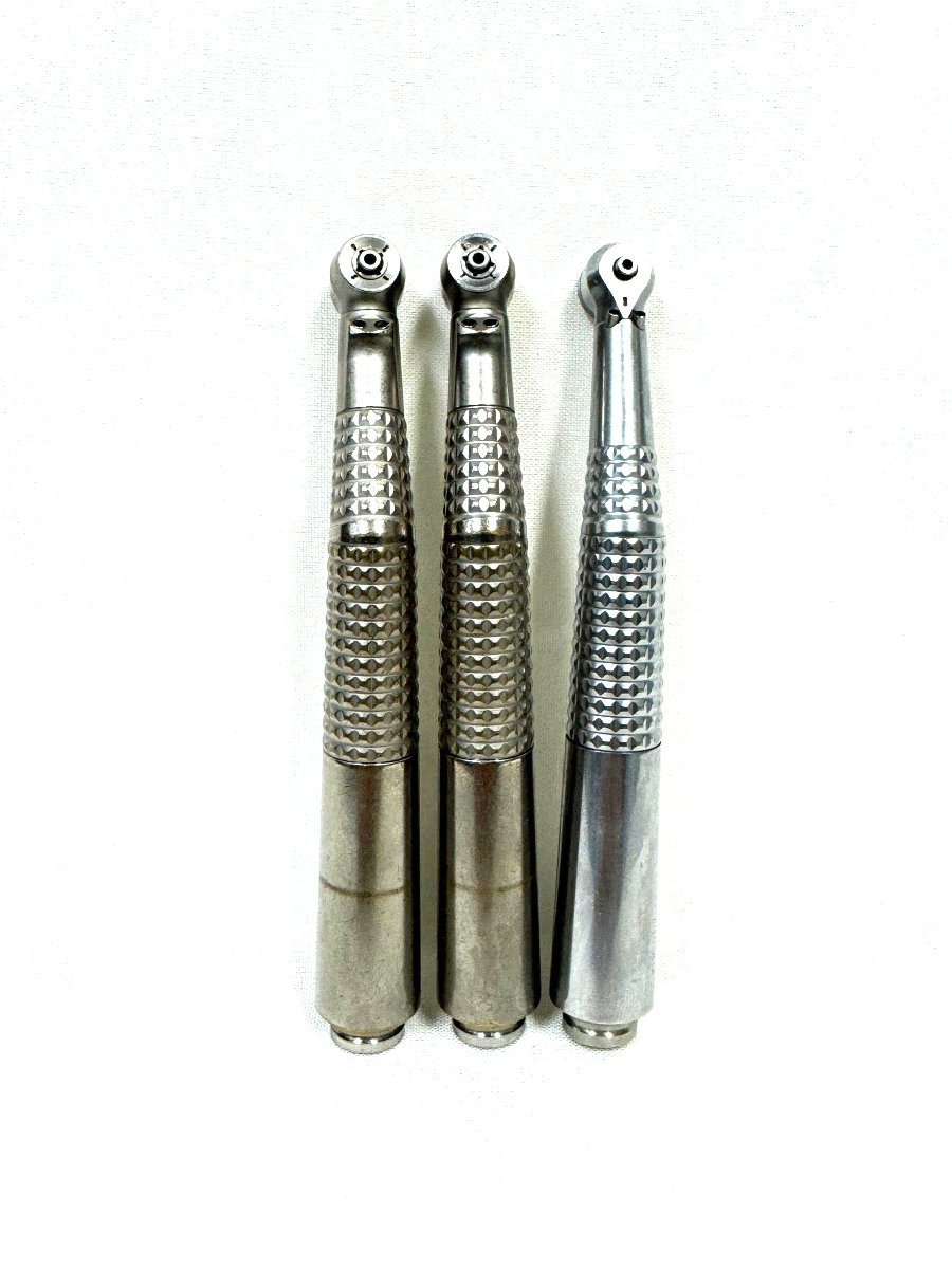 ヨシダ　エアータービン　未使用品 中古】ヨシダ製 エアータービン3本セット 740 640B×2 タービンヘッド