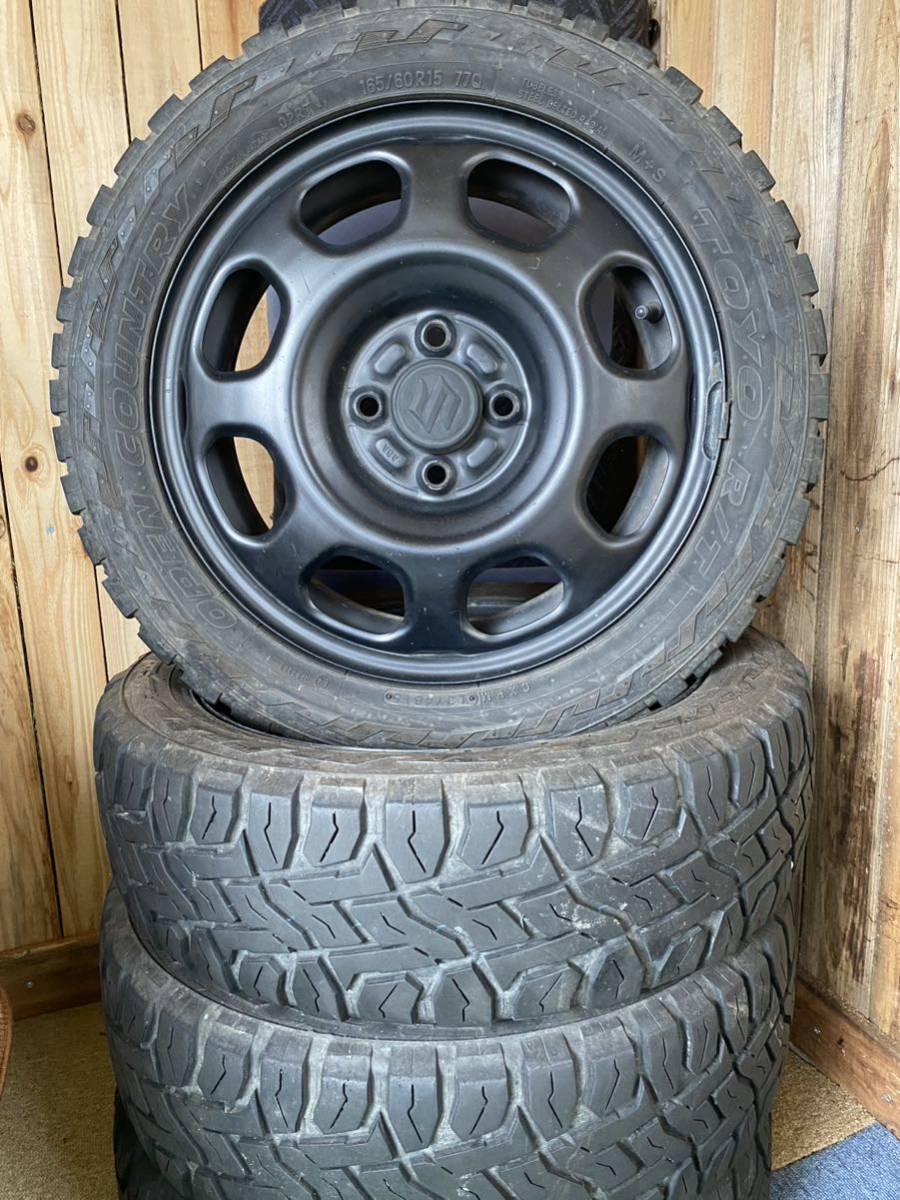 品質保証，定番 スズキ ハスラー4.5J+45 4H100TOYO165/60R15マッドタイヤ 10000スタート(ラジアルタイヤ)｜売買されたオークション情報、yahooの商品情報をアーカイブ公開 - オークファン 4穴