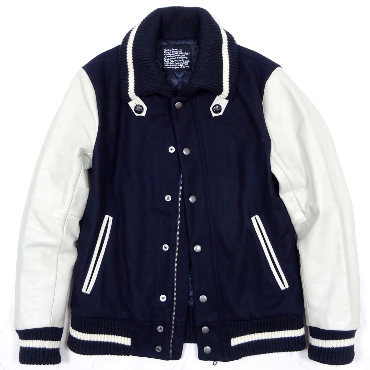 ドンキーカラー WASHED レザージャケット nano universe ナノ