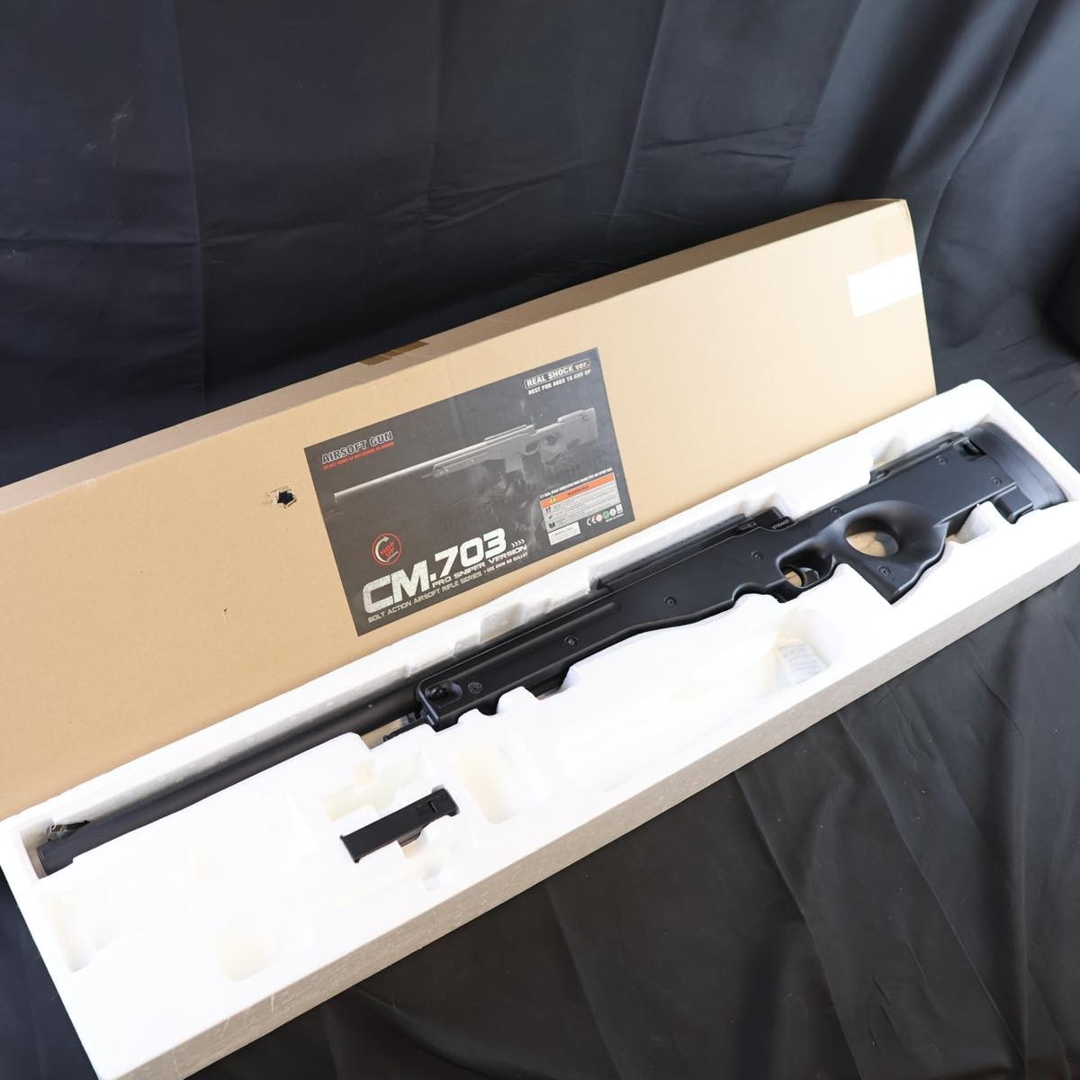 人気セール，豊富な メーカー不明 CM.703 pro sniper version エアガン #10111(エアガン)｜売買されたオークション情報、yahooの商品情報をアーカイブ公開 - オークファン エアガン
