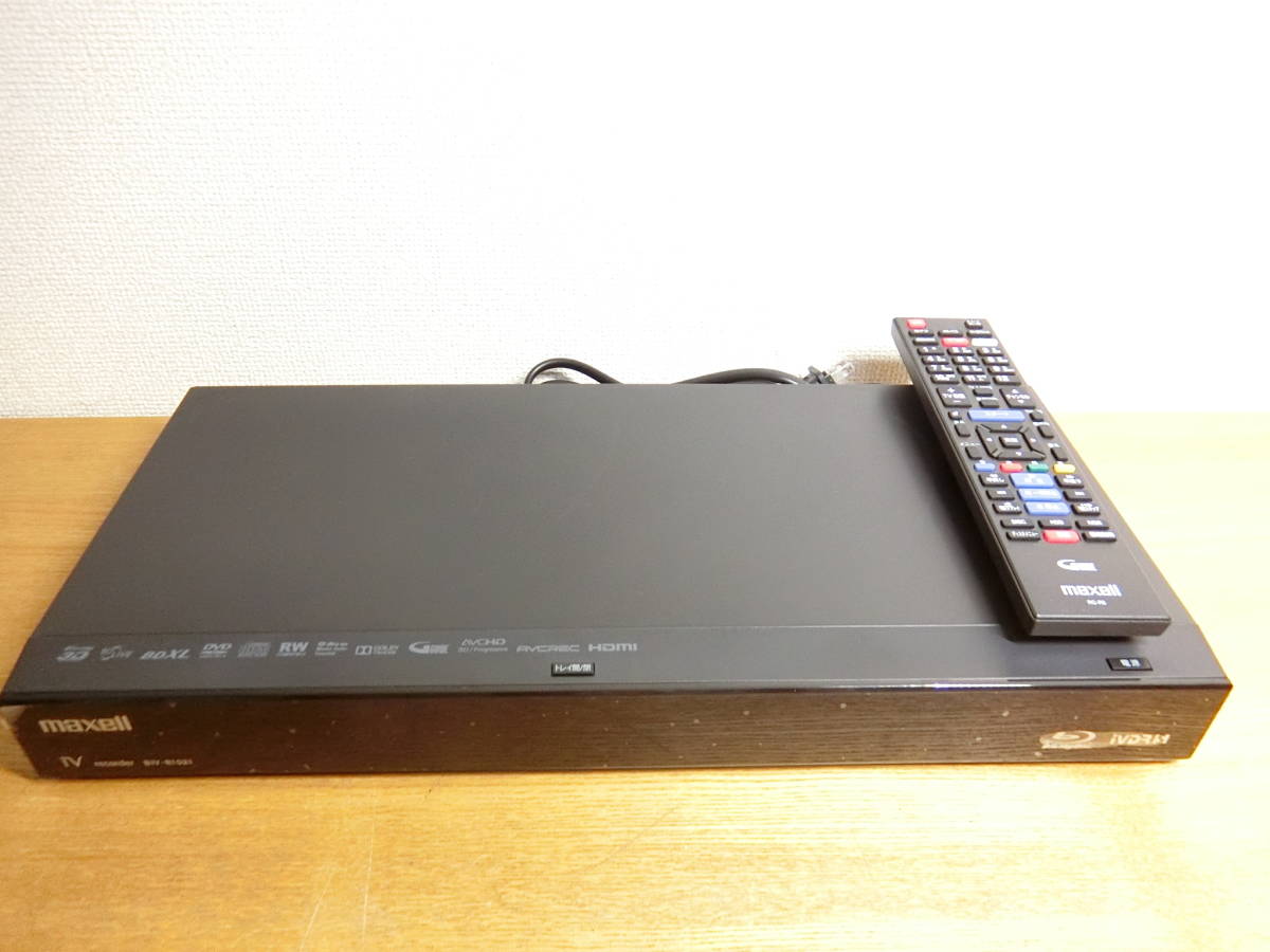 ジャンク マクセル BIV-R1021 iVDRブルーレイレコーダー本体 maxell