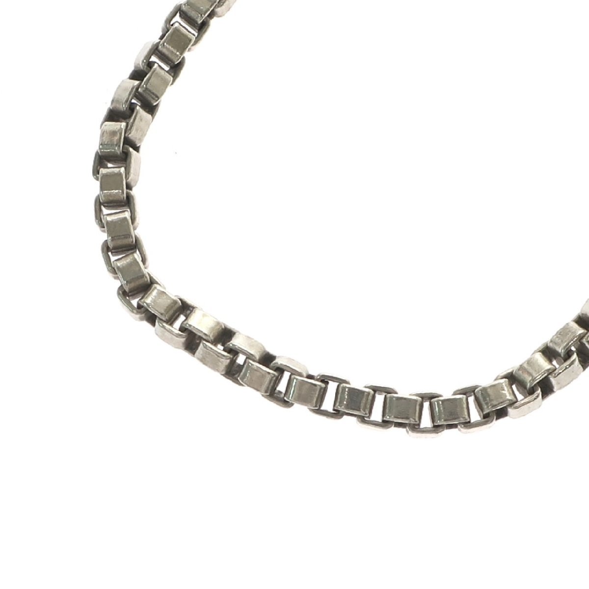 1円スタート TIFFANY&Co. ティファニー ベネチアン リンク ブレスレット SV925 スターリングシルバー アクセサリー レディース メンズ