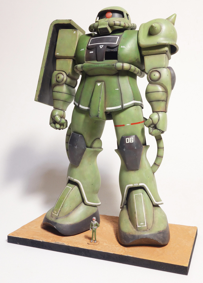 高品質，セール 1/60 量産型ザク 改修完成品(機動戦士ガンダム)｜売買されたオークション情報、yahooの商品情報をアーカイブ公開 - オークファン 機動戦士ガンダム