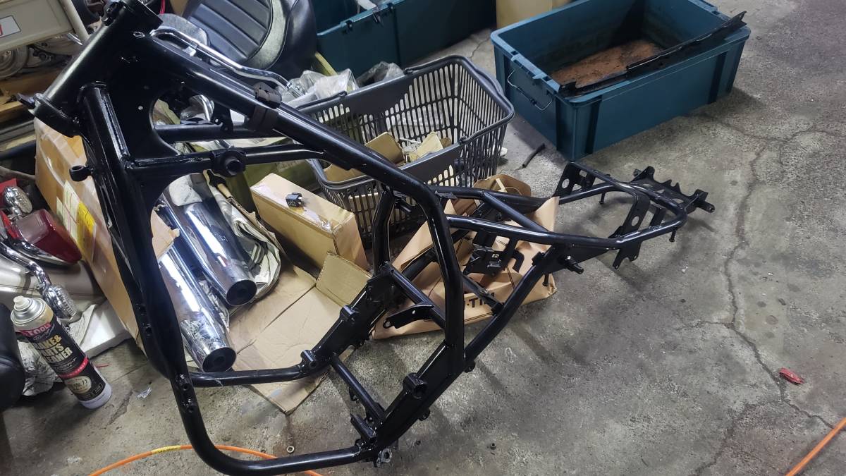 XJR400書付きフレーム4HM XJR400 4HM A6AI09 フレーム返納書付き 公式