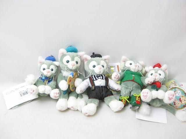 【同梱可】良品 ディズニー ジェラトーニ のみ ぬいぐるみバッジ ストラップ タグ付き スケート 等 グッズセット