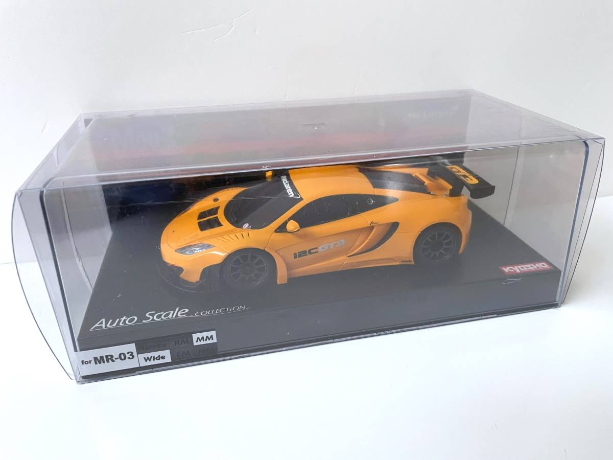 ☆新品☆京商☆ミニッツASC☆マクラーレン 12C GT3☆2013☆オレンジ