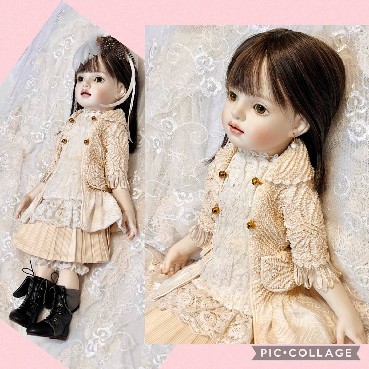 創作人形 作家 因間りか ビスクドール ドール 球体関節人形 スーパー
