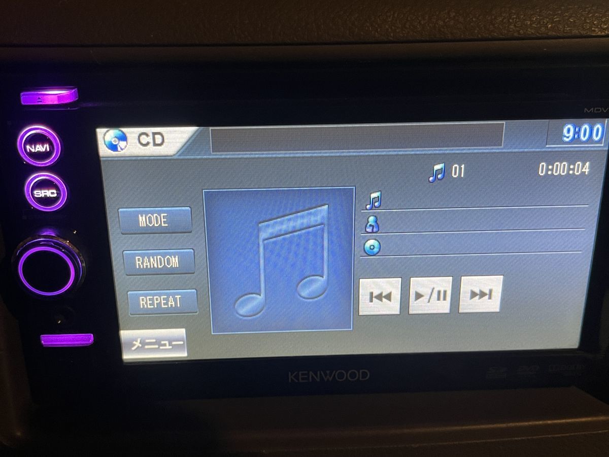 S6 ケンウッド メモリーナビ MDV-323 CD/DVD/ USB SD MDV-323 メモリー