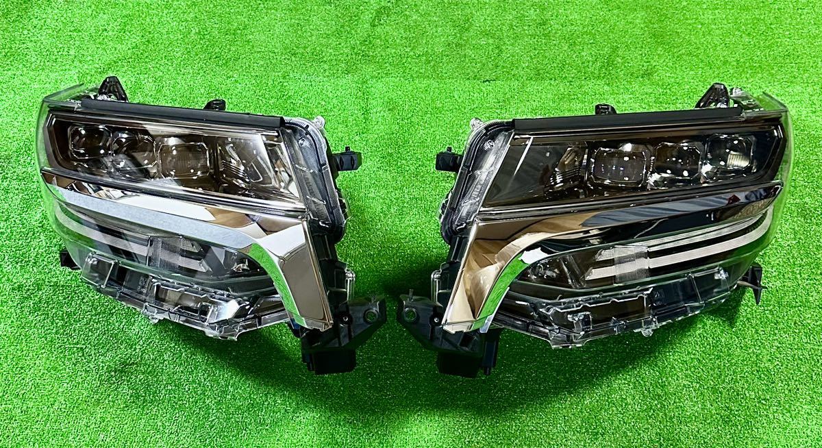 トヨタ アルファード ヴェルファイア 30系 後期 純正3眼 LED ヘッド 