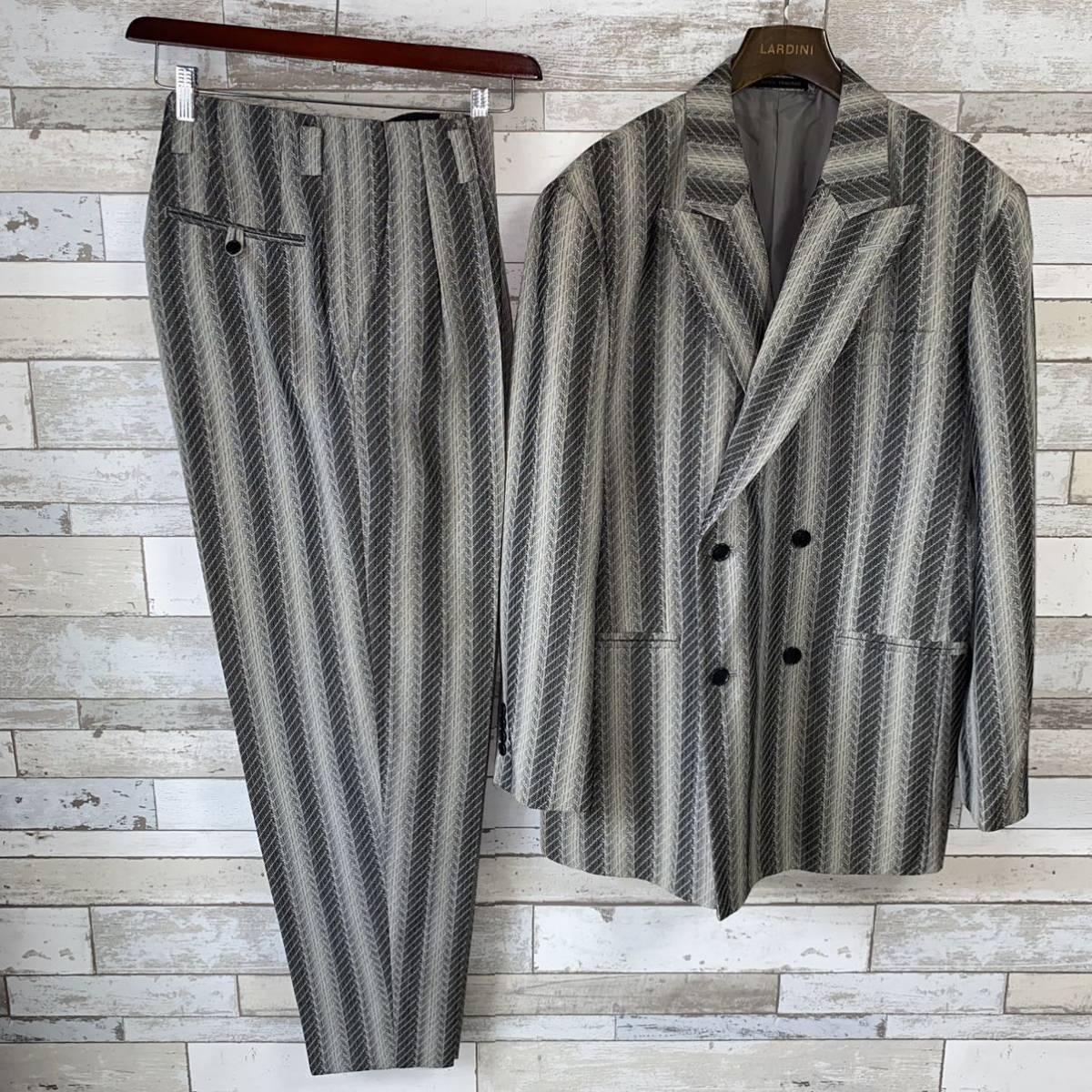 XL位! エルメネジルドゼニア 『極上の生地』 Zegna スーツ トロフェオ