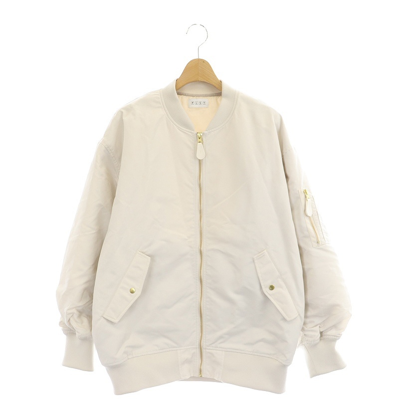 プラステ PLST 22AW フライトジャケット MA-1 ブルゾン 中綿 ジップ 