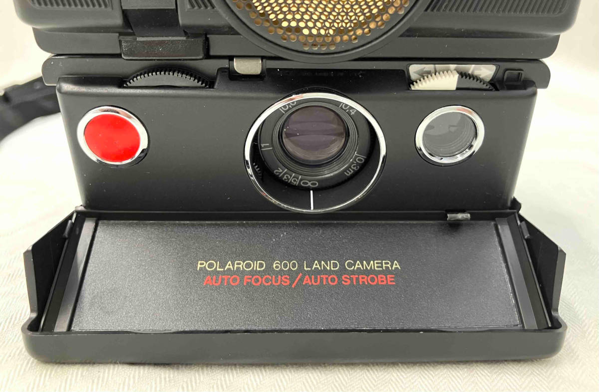 ジャンク POLAROID SLR680 ポラロイド インスタント カメラ ブラック 
