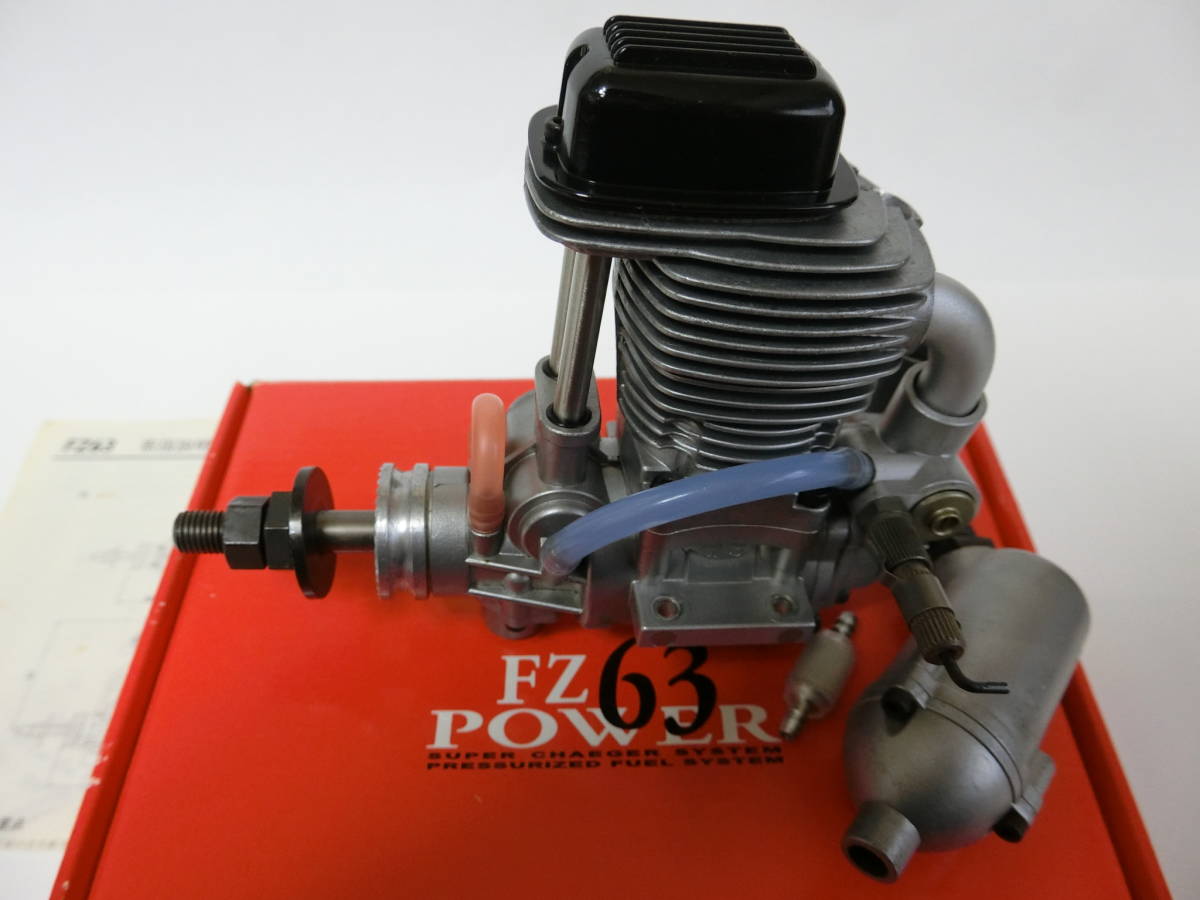 YS FZ63 FZ 0 - S Engine- 1 Stroke RC MOTOR エンジン ー63S injected