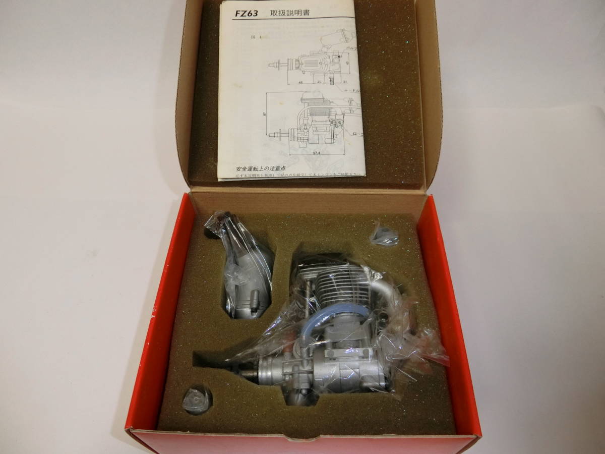 YS FZ63 FZ 0 - S Engine- 1 Stroke RC MOTOR エンジン ー63S injected