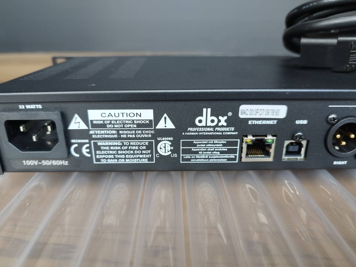 中古 DBX DriveRack PA2 元箱あり 動作品 DriveRack dbx Yahoo