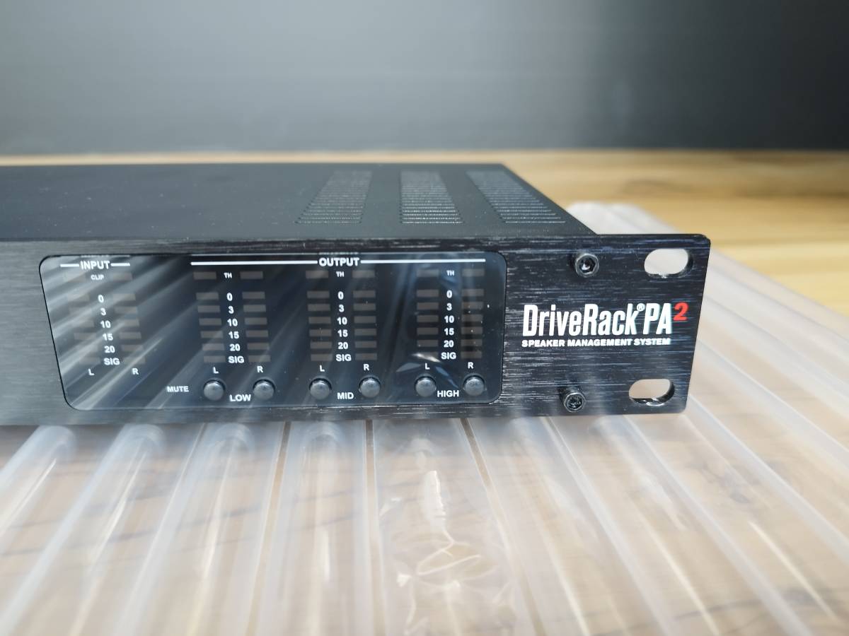 中古 DBX DriveRack PA2 元箱あり 動作品 DriveRack dbx Yahoo