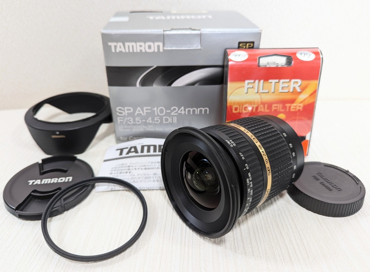 TAMRON SP AF 10-24mm F3.5-4.5 Di II ◇CanonAPS-C用超広角、