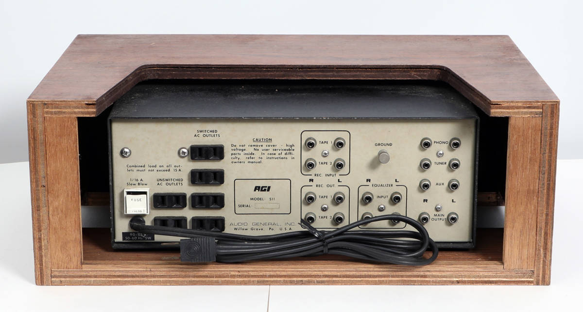 大人気，2026 AGI MODEL 511 プリアンプ コントロールアンプ